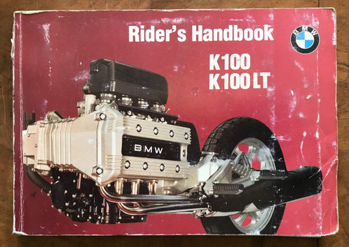Bmw k100 - k100, rider's