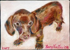 Doxie, Dogs, 7"x5", Limited