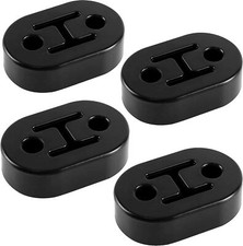 4Pcs Heavy Duty Rubber Exhaust