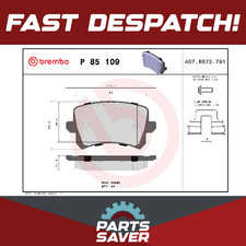 Brake Pads Set fits VW GOLF