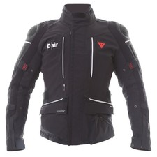Dainese Cyclone D-Air Gore-Tex Motorcycle Jacket Black White