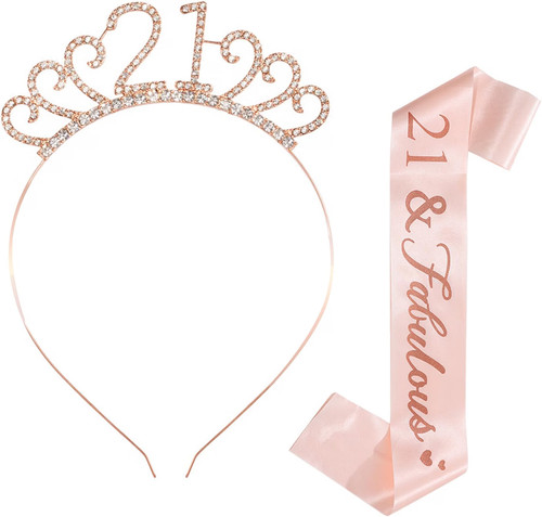 21st birthday pink sash and - 21st,