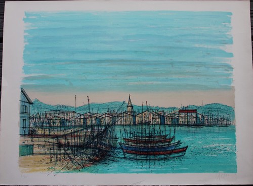 Jean carzou lithograph signed - jean,