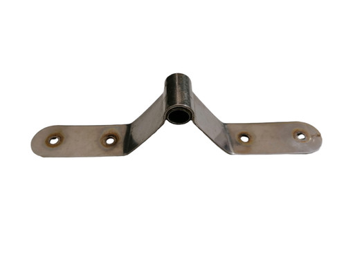 Large stainless steel transom - large,