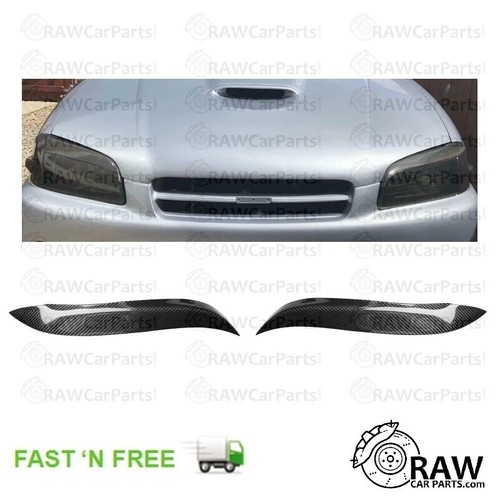Carbon fibre fiber eyelids - fiber, cf