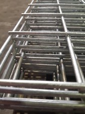 Welded Wire Mesh Panels 8' x 4' Galvanised - 3" Holes 10g (3mm)HDGP843310
