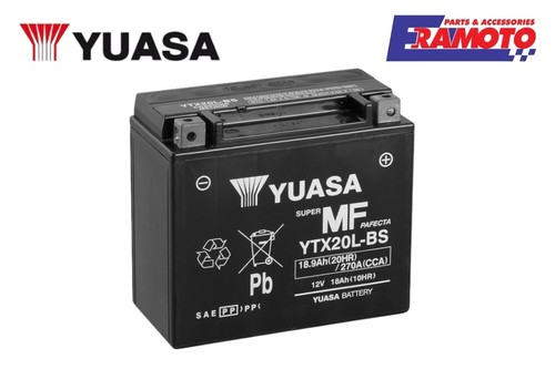 Battery yuasa ytx20l - battery,
