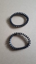 LEGO PART 498 Technic Tread Crawler - 2 pieces (30 trapezoid treads)