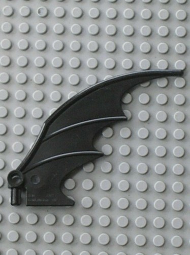 Lego black dragon wing 10 - black,
