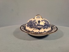DOULTON BLUE AND WHITE MUFFIN