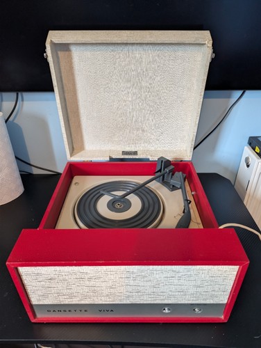 Dansette viva portable record - dansette,