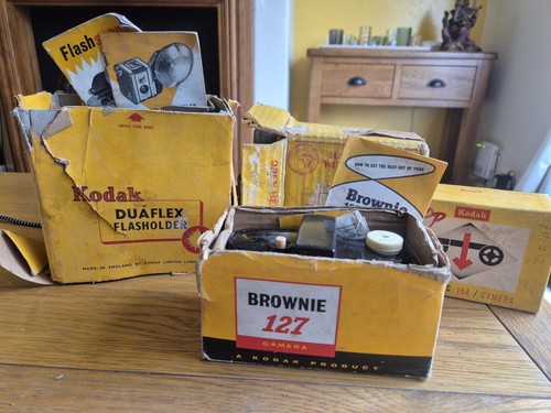 Vintage boxed camera bundle - vintage,