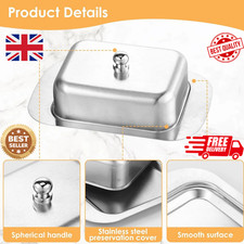 Stainless Steel Butter Dish