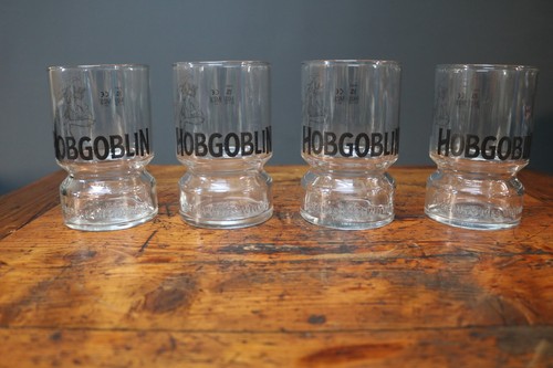 Hobgoblin beer pint - pint, glasses