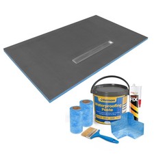 Walk in Wetroom Linear Shower