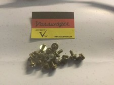 VW GOLF JETTA MK2 GENUINE 10mm ZINC FRONT WINDOW WINDER REGULATOR BOLTS 16 Pack