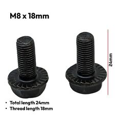 Bottom Bracket Crank Arm Bolts Bicycle Bike Screws M8 18mm Long