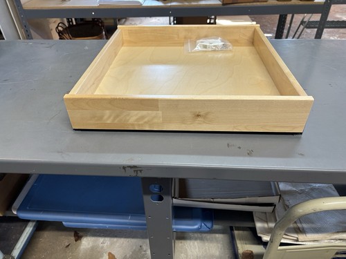 Vanity drawer maple rollout - drawer,