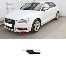 NEW FRONT BUMPER FOG LIGHT COVER BLACK/CHROME LEFT AUDI A3 8V SEDAN 15-16