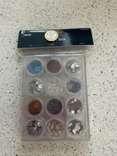 Seed Bead Storage Box -trinket-sequin-including Contents £5 