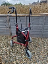 AIDAPT 3 Wheel Disability Walker Aid  Brakes Lightweight   ××COLLECTION ONLY××