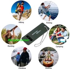 Whistle Loud Triple Barrel Whistle Safety Survival Pet Training Sports Whistles