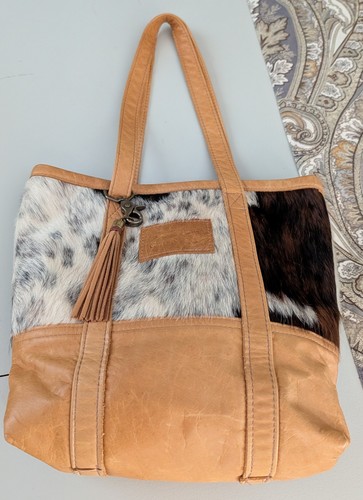 Hand crafted leather cowhide - &,