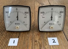 Vintage Amperes Panel Meter