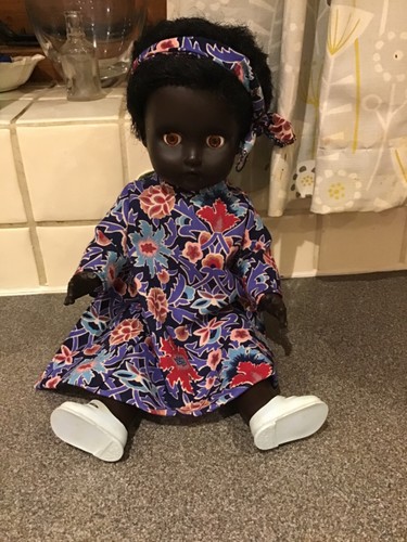 Vintage african dolly height - vintage, dolly,