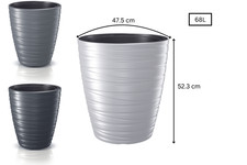 Round Tall Plant Pots Elegant