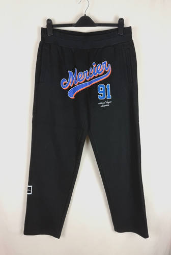 Mercier men black tracksuit - black,