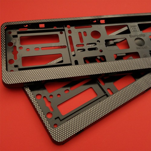 Carbon number plate - number,