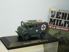 Eaglemoss 1:43, Ambulance Truck Chevrolet C8A Military + Catalog