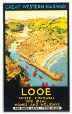 Vintage Looe, south Cornwall