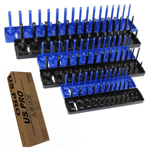 6pc socket rail - rail, tray