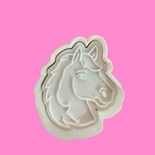 Horse Head with Flowing Mane