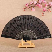 Folding Hand Held Fan Spanish
