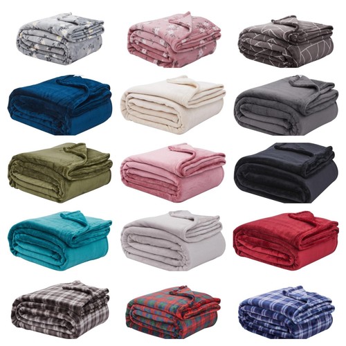Flannel fleece throw style - flannel,