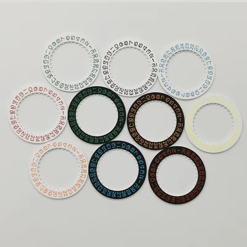 Various colour date wheel - date,