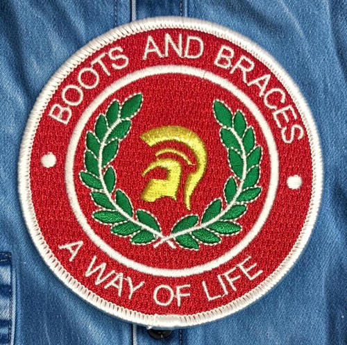 Ska reggae skinhead patch - patch,