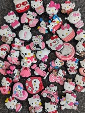 HELLO KITTY Shoe Charms FOR CROCS MIX & MATCH DISCOUNT ALL OUR SHOP 10000+CHARMS