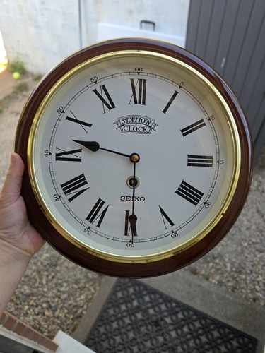 Seiko station wall clock - seiko,