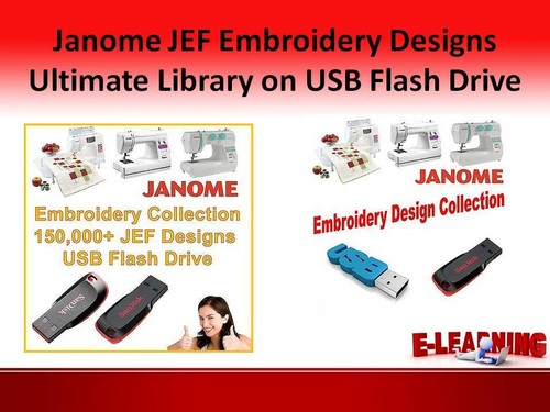 Janome jef embroidery designs - janome,