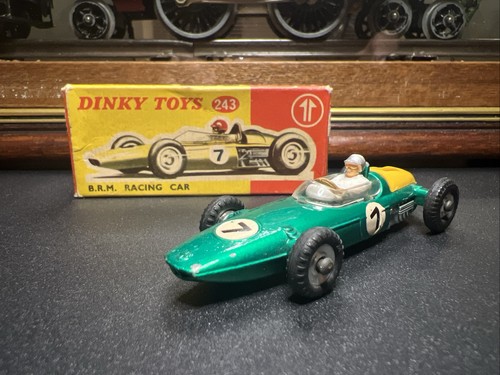 Vintage boxed dinky brm - boxed, racing
