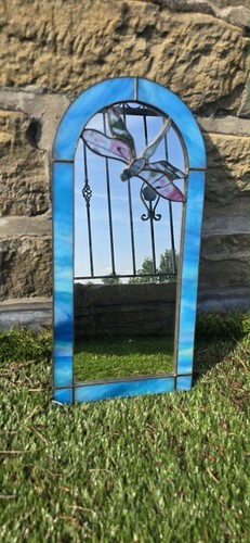 Stained glass mirror - mirror, with