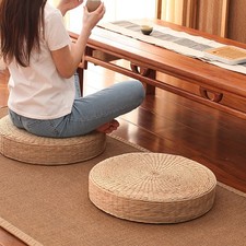 Handmade Round Straw Weave