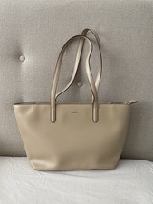 Genuine leather DKNY tote