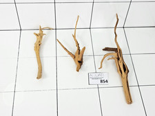 Set of 3 Small Nano Aquarium Natural Driftwood Manzanita FishTank Decoration 854