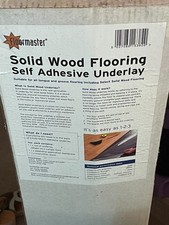Floormaster Solid Wood Flooring Self Adhesive Underlay 8m