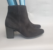 Gabor Comfort Black Suede